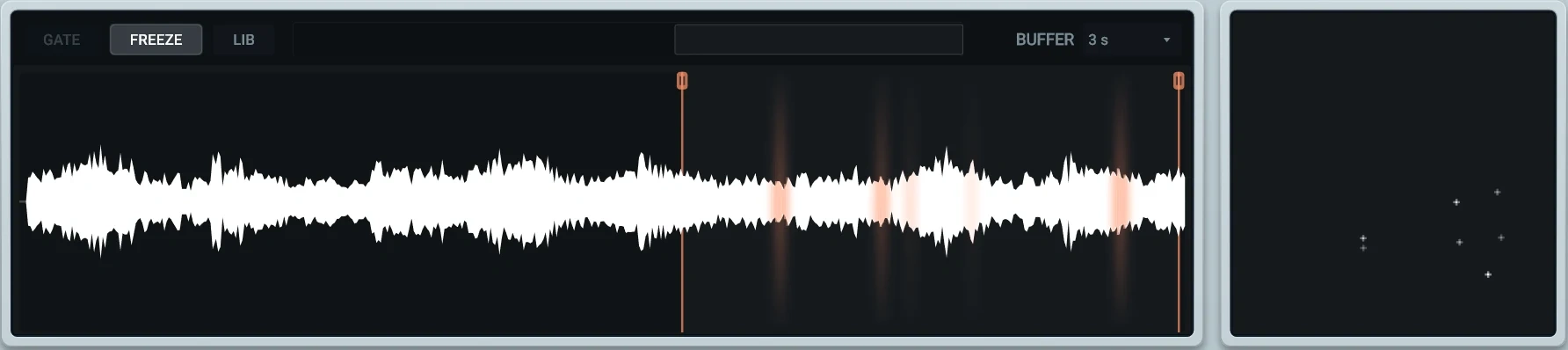 Freeze, Steps, Mod, MIDI 1