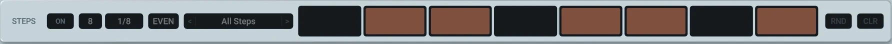 Freeze, Steps, Mod, MIDI 2
