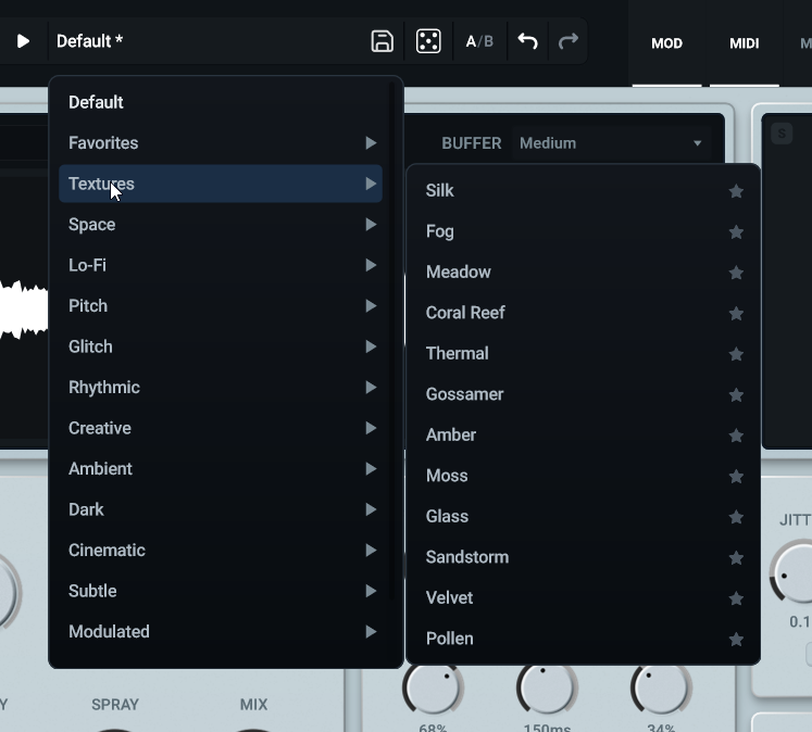 Presets