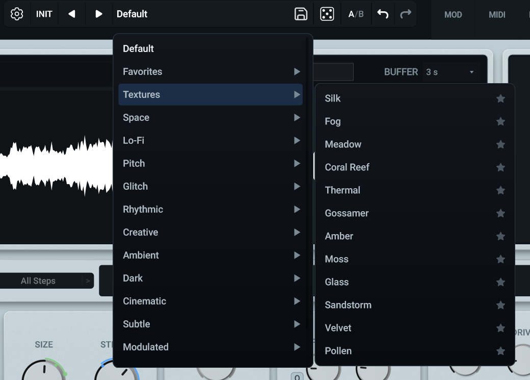 Presets
