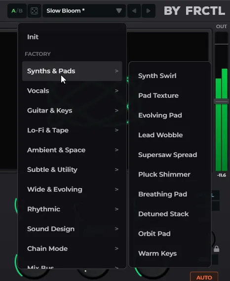 Presets